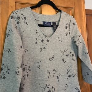 Crazy Horse Gray Midi floral dress